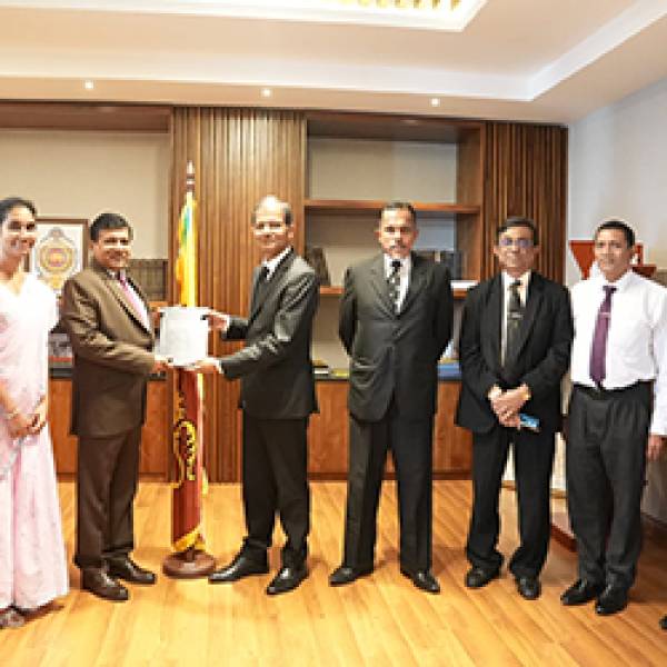 The Committee appointed by Dr. Wijeyadasa Rajapakshe, Minister of Justice, Prison Affairs and Constitution Reforms to review the aws and regulations on noise pollution of Sri Lanka handed over its report to the Minister 