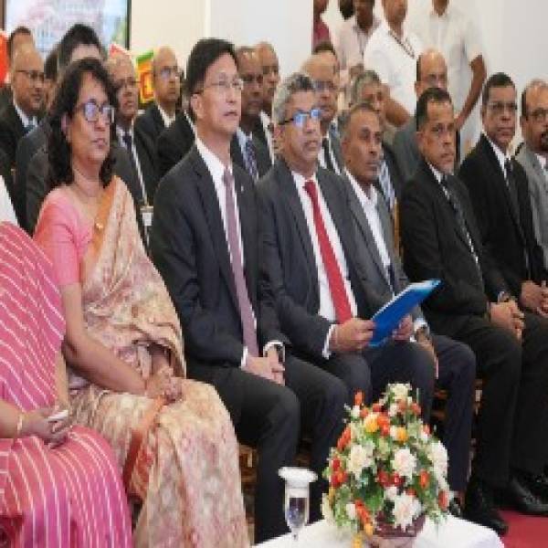 The ceremony of commissioning of the renovated part of the Court of Appeal under the Colombo Hulftsdorp Superior Court Complex Modernization Project