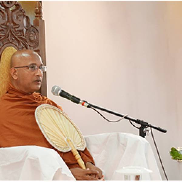 අධිකරණ සහ ජාතික ඒකාබද්ධතා අමාත්‍යාංශය විසින් සංවිධානය කරන ලද සුමධුර ධර්ම දේශනයක්